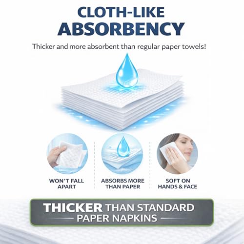 Shawberri Premium Soft Linen-Like Napkins